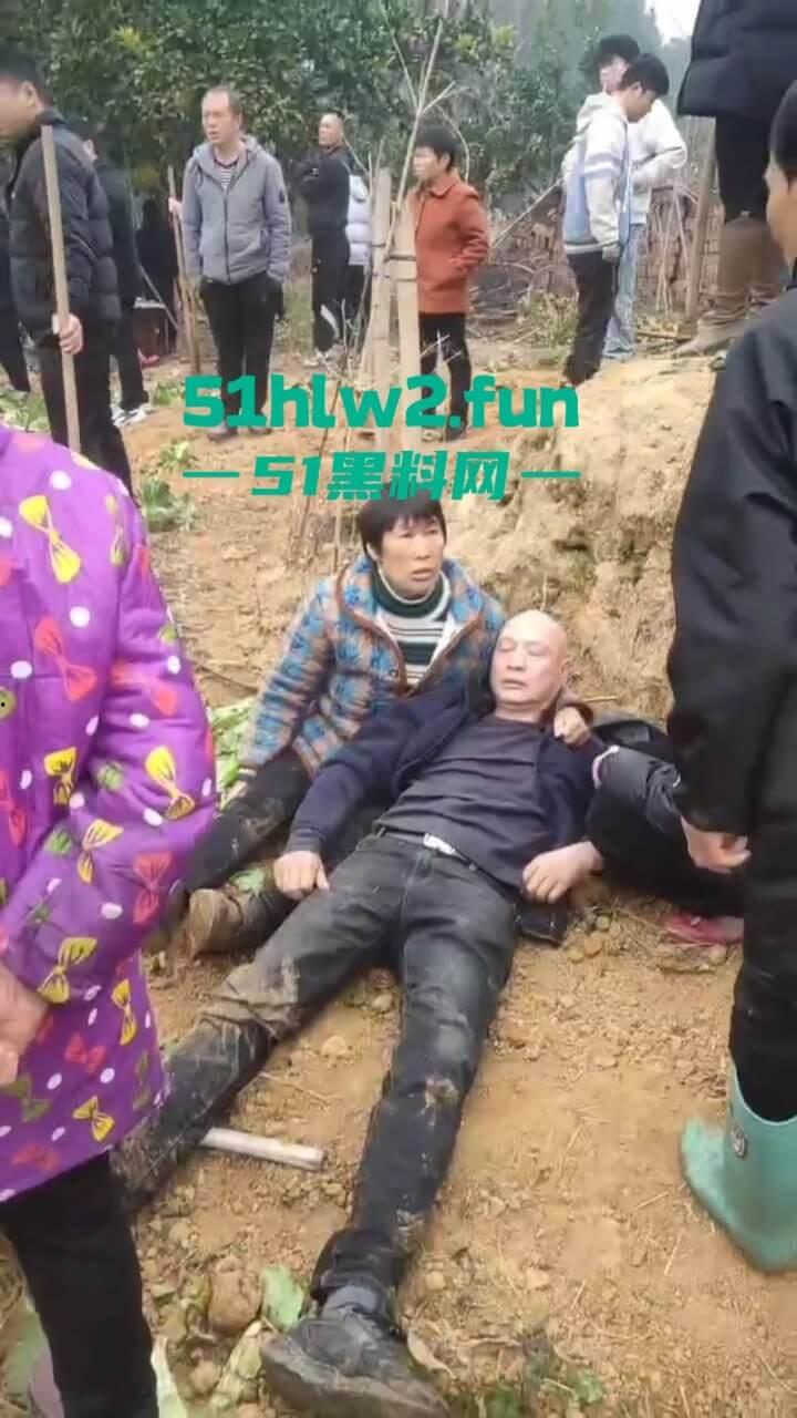 湖南衡阳李花村和添枝村互殴,数名外姓移门村民被打晕倒地不起,现场实拍流出。-5