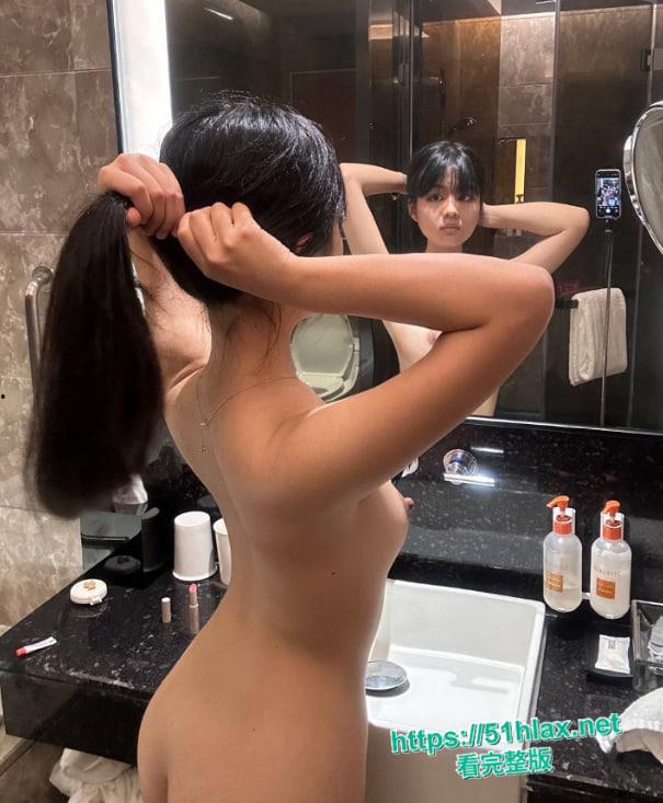 天津学生妹王瑾怡黑料大爆料！从清纯萝莉到小母狗，洗手间后入到床上狂操，白浆四溢浪叫不停！-5