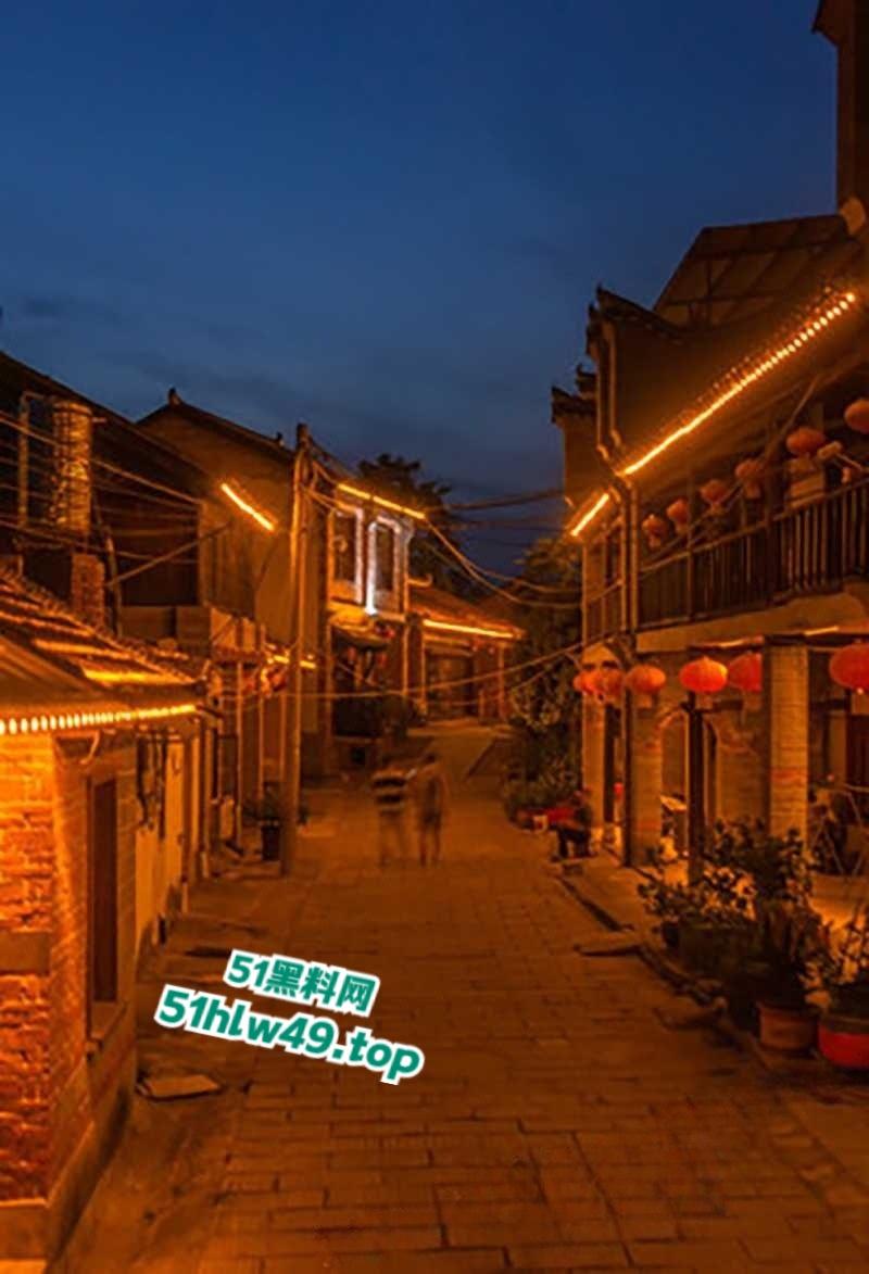 青州古城小巷上演活春宫,女的穿古风绿裙气质迷人蹲在猥琐男胯下,熟练伺候鸡巴旁若无人。-6