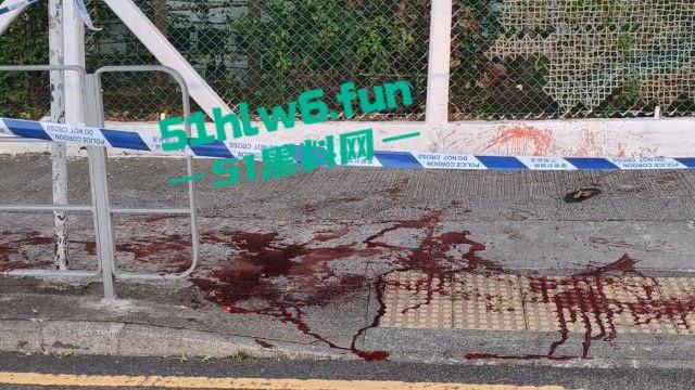 香港黑帮火炭,当街谋杀斩人片曝光,两刀手从后伏击狂斩5秒夺命登的士逃去!-7