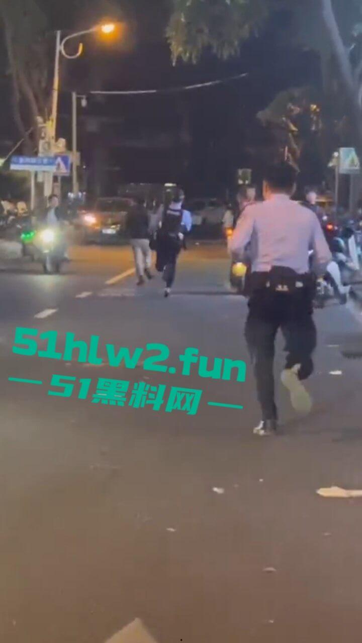 海南三亚金鸡岭,富天乐酒店门口民警和歹徒搏斗全过程,男子强奸未遂被巡逻民警发现并逮捕。-4