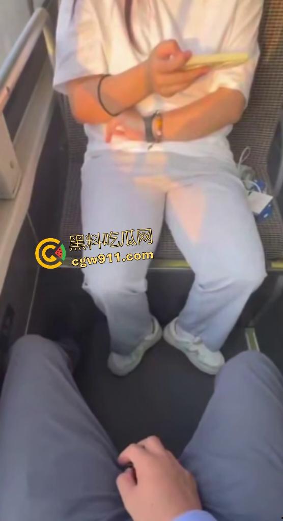 公交车惊现变态！露鸟大神对眼镜妹亮巨屌，她假装看手机实则偷录淫视频，晚上自慰有素材咯！-2