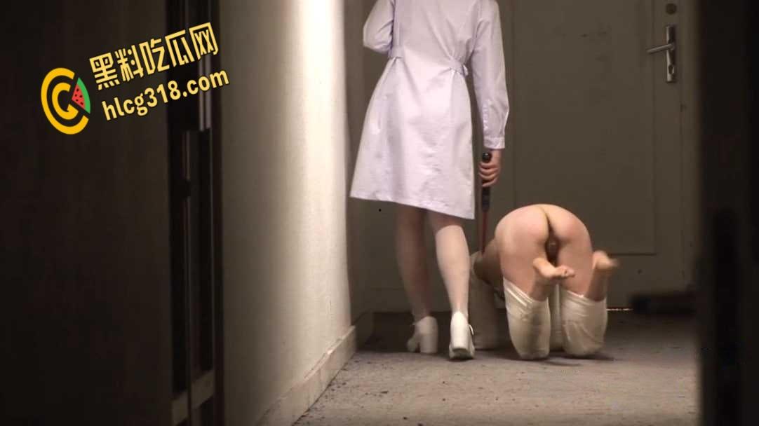 猎奇变态大瓜,废弃的医院里遛狗玩k9束缚,人形犬电击不断惨叫 , !-4