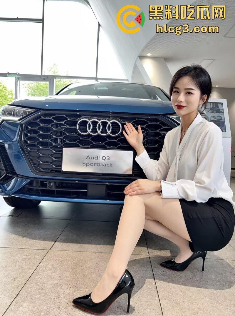 买车送车震!抖音97W粉丝网红南京奥迪4S店女销售【王阿姨】为卖车被骑着操 你心动了吗?-10