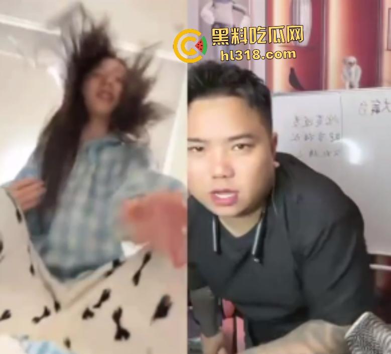 抖音连线PK惊爆骚女翻车！输局后手机踩脚下，掀衣露奶震呆对面大哥，估计内裤里已经全是精子！-6
