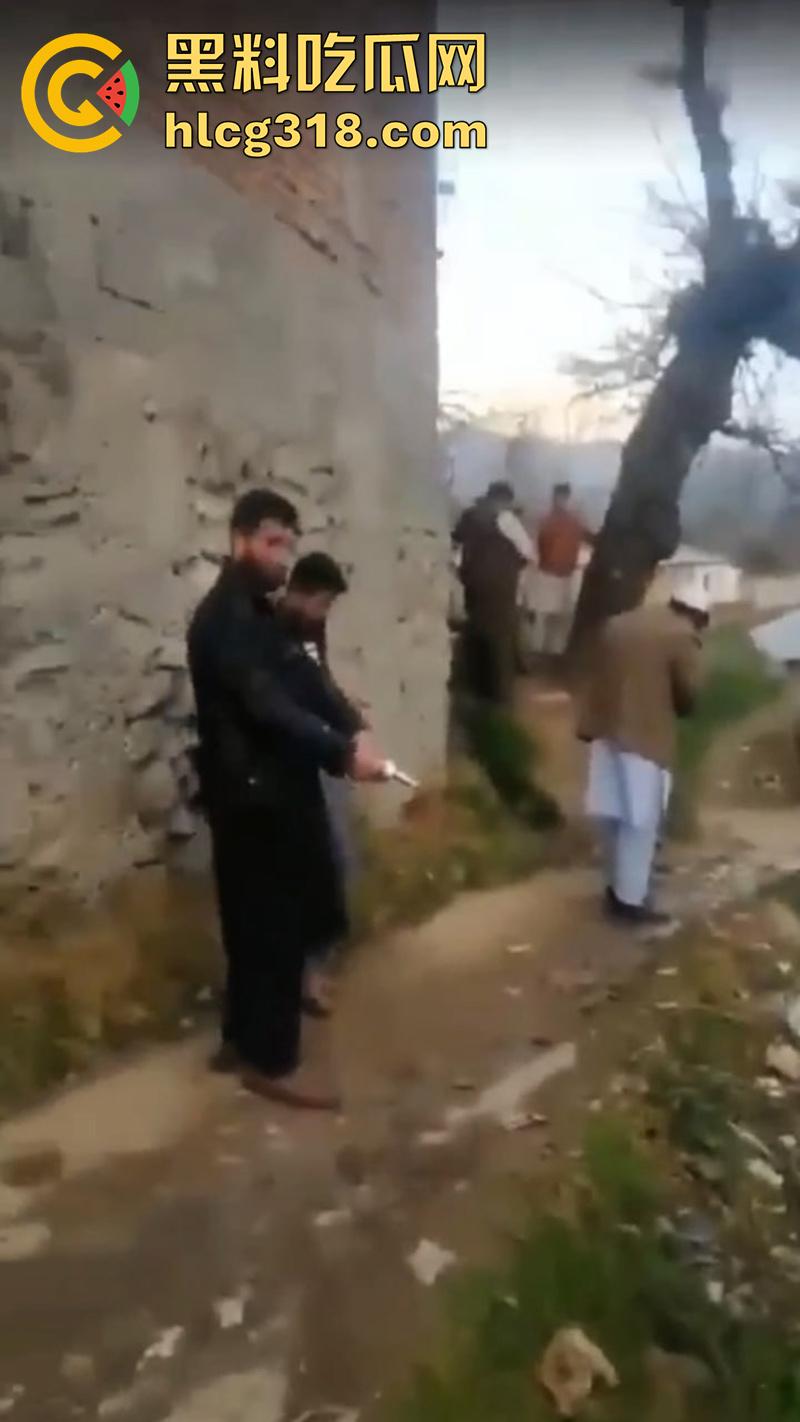 猪队友试枪惨遭爆头，巴基斯坦村民体验刚到的手枪，结果遭猪队友走火爆头，男子当场去世！-3