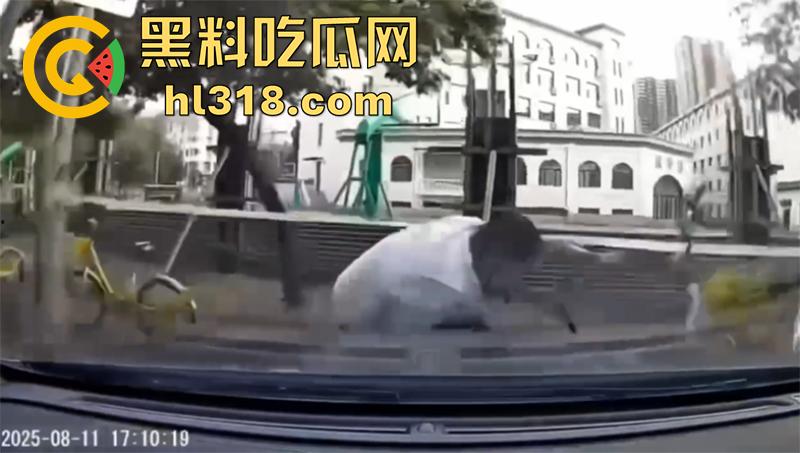 还敢装逼00后直接整治你，沈阳00后开车遭39岁男子辱骂，气不过直接开车撞，目前已被刑拘！-3