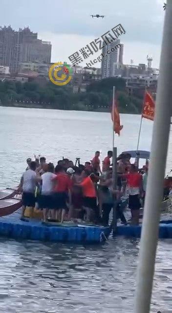 东莞高埗惊现神秘龙舟大战,竞技变身实战,究竟谁在操控背后?-5