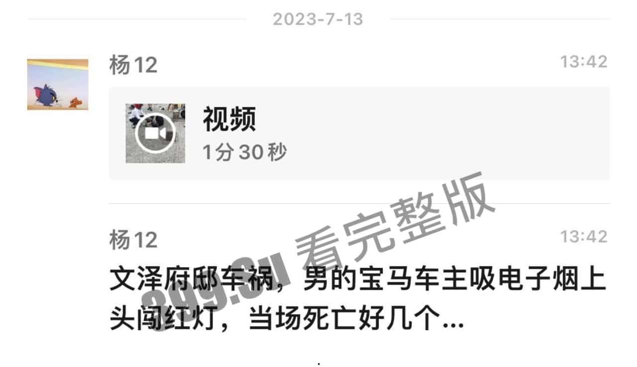 7.13盐城 文泽府邸小区 宝马车主 吸加料电子烟上头  连闯红灯朝人堆里撞  下车仍淡定打电话  现场视频惨烈-2