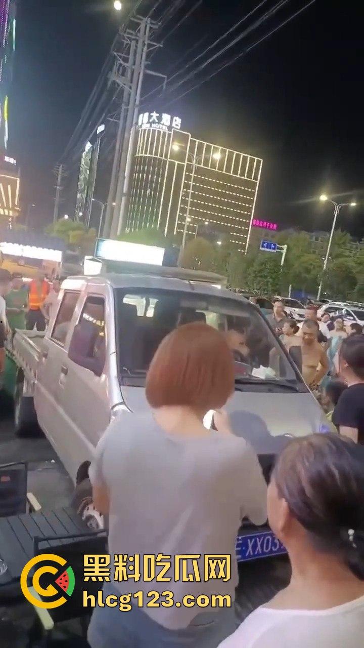 湖南邵东拉布拉多狗司机开倒车撞摊，装无辜伸舌头竟然成了明星！-10