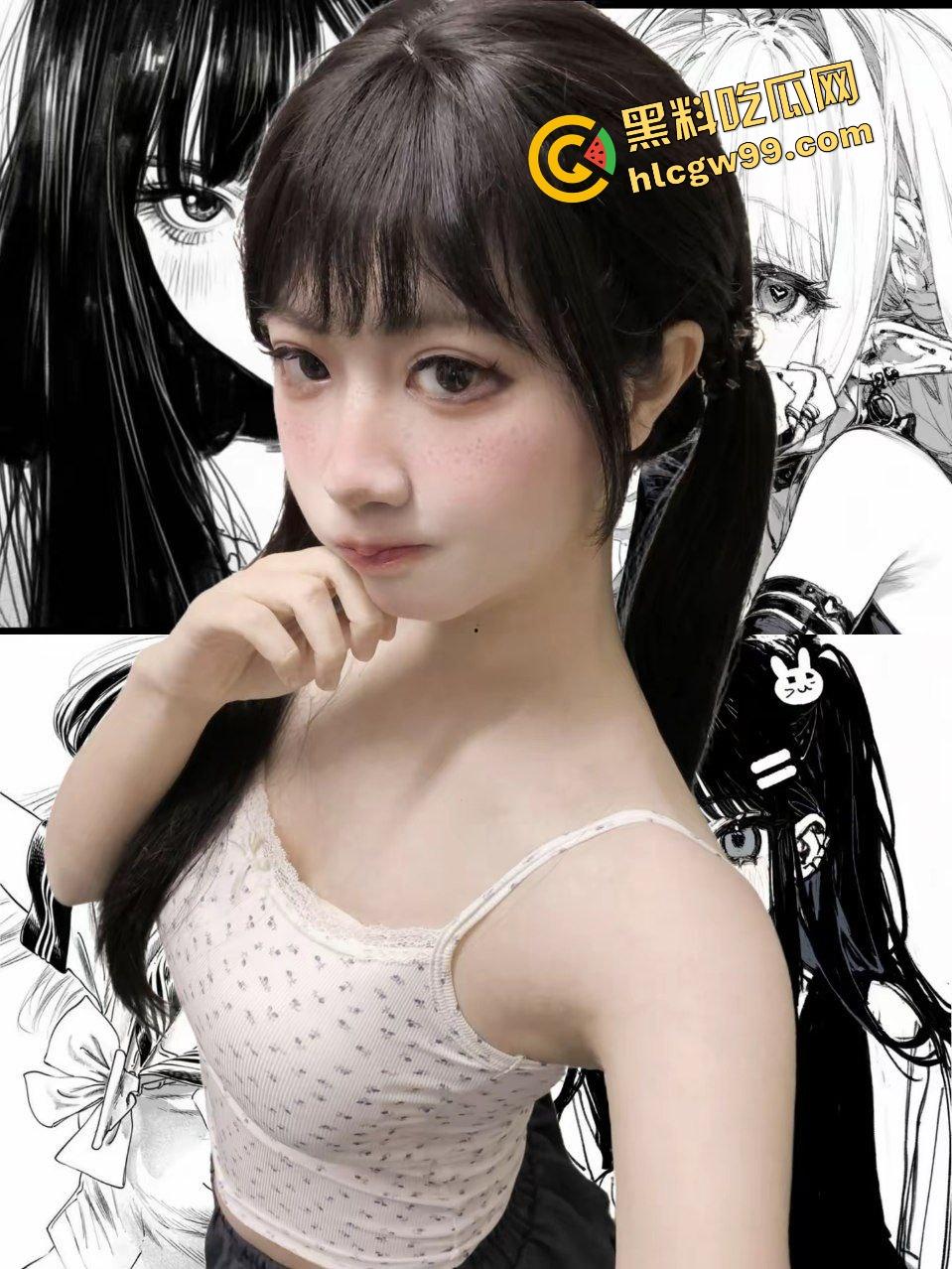 广西双马尾精神少萝妹『陈希』满背纹身约炮大哥，酒店激烈性爱猛怼骚臀嫩逼！独家曝光流出！-3