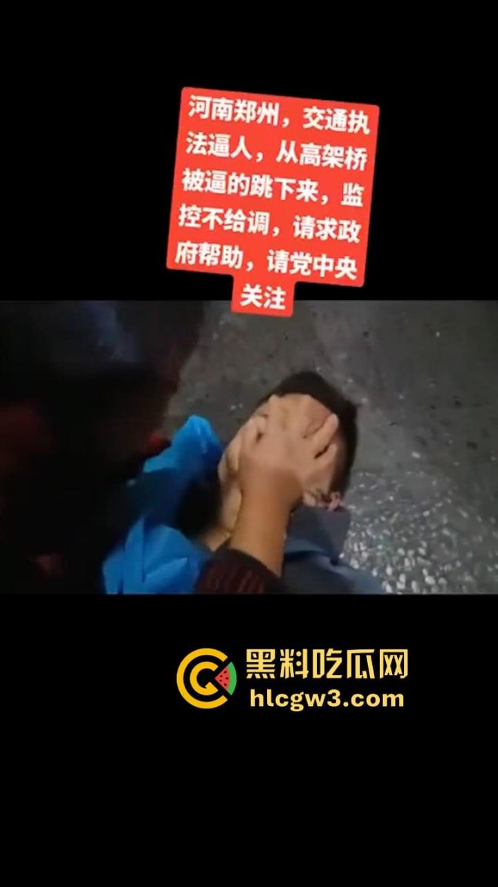 河南货车司机遭交警截停冲动跳桥 直接落地成饼 交警当场懵逼 却被曝出司机老婆才是罪魁祸首？-6