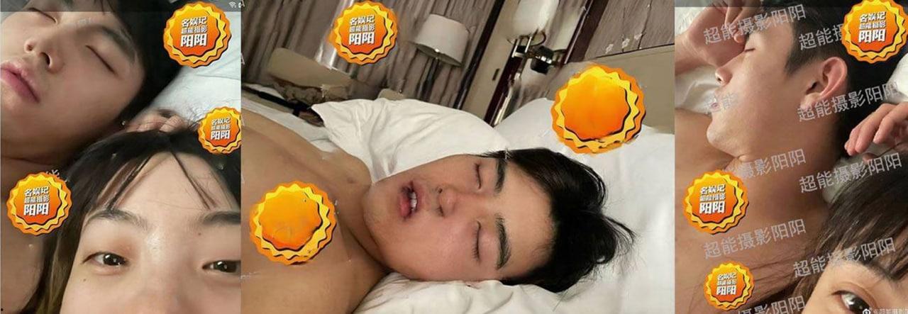 热瓜后续！陈飞宇床照门 8 分钟 女主被黑丝捆绑调教视频泄漏 疑似被绿帽老公出卖【8 分钟视频】-1