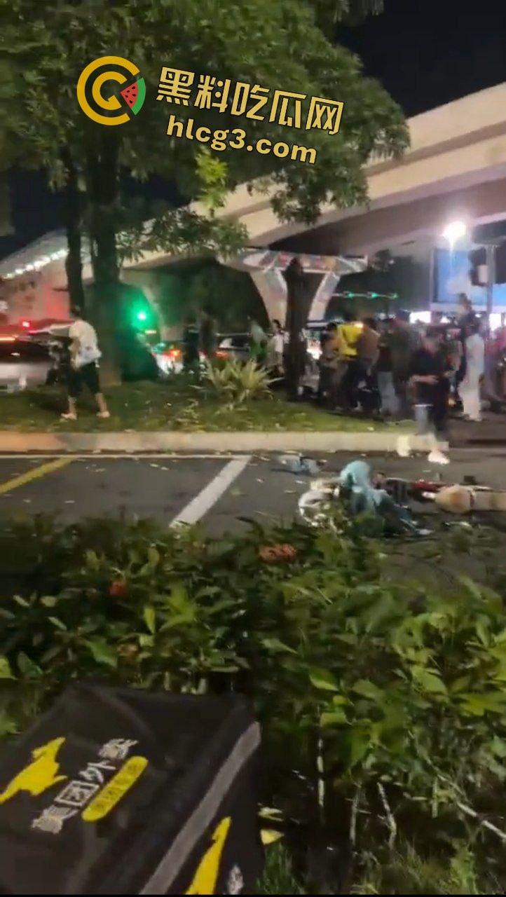 深圳龙岗区重大车祸 网约车司机突发恶疾 超速与电动车相撞 致5人受伤 2人死亡！-6