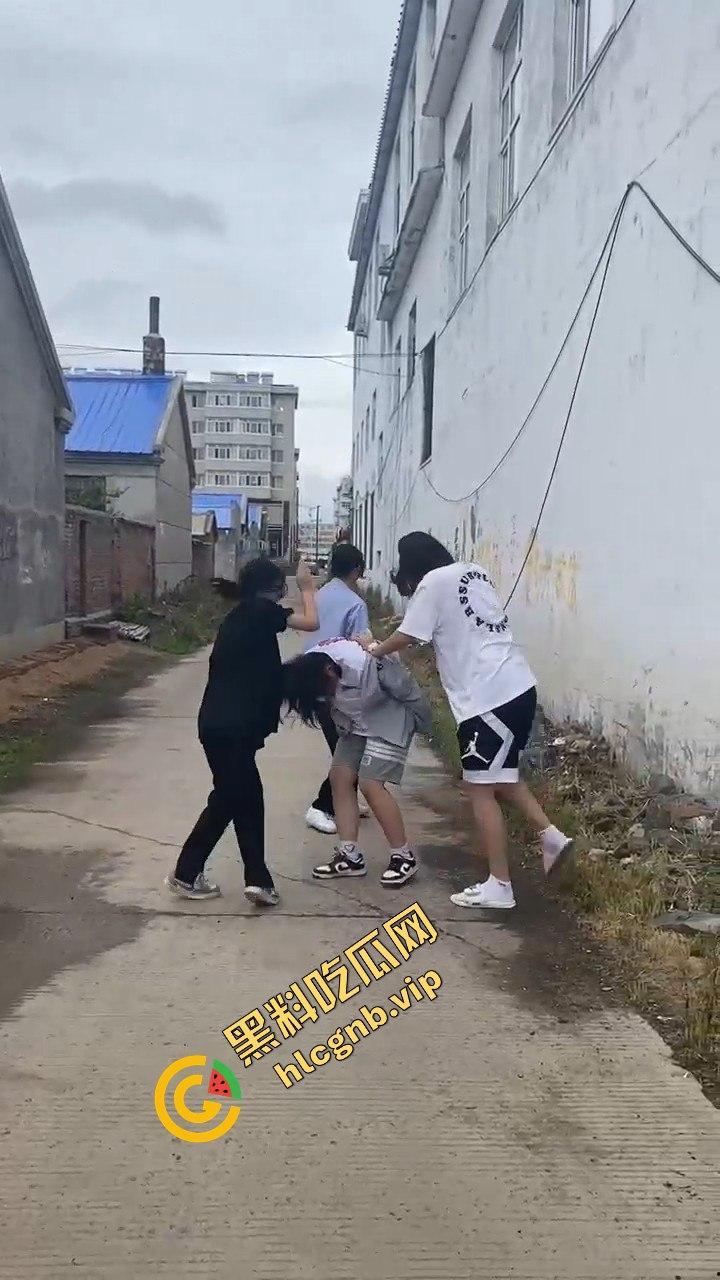 村里小太妹集体霸凌!三人围攻一个,扇来扇去真是无法无天-6