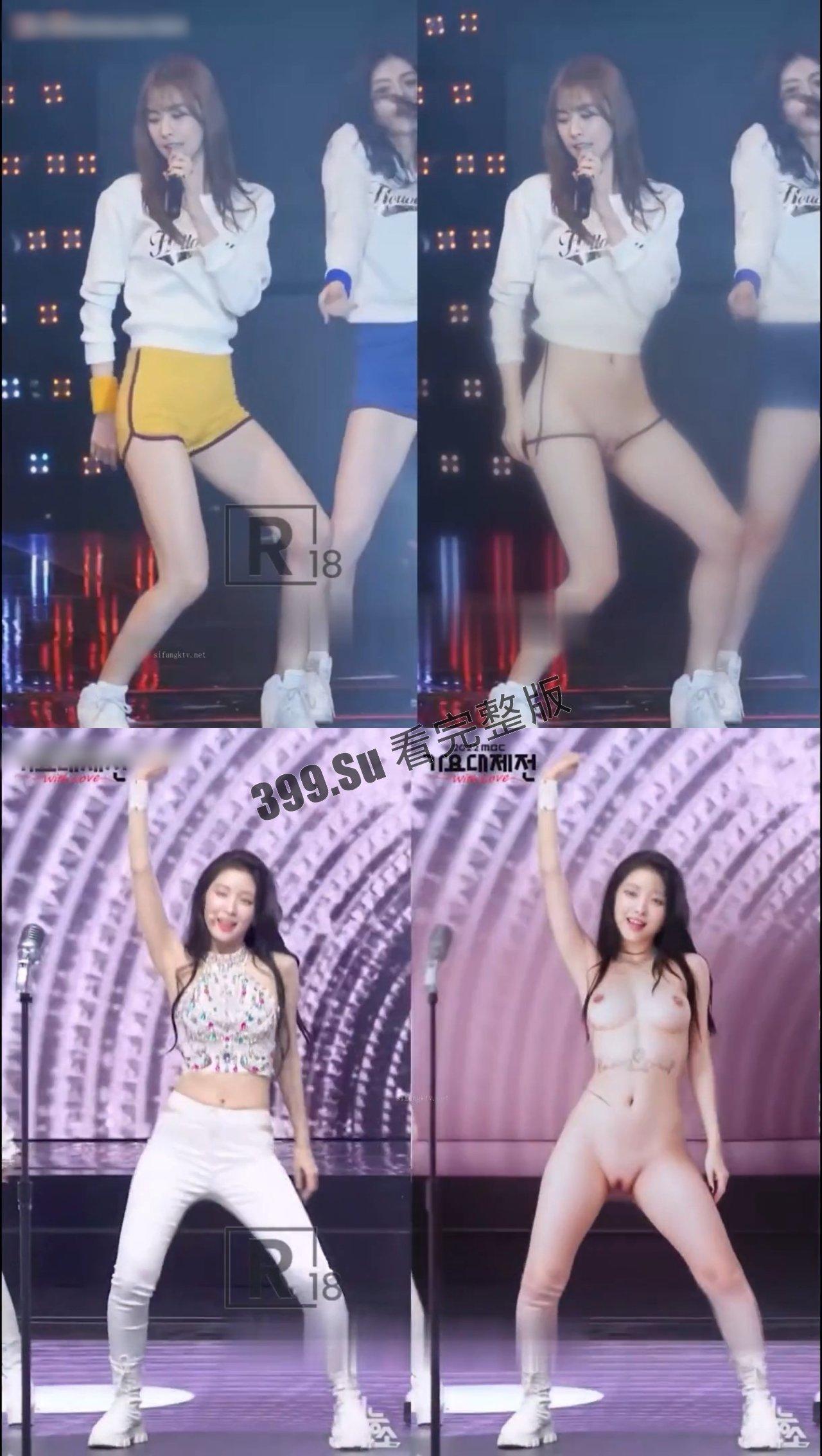 韩国女团AI去衣版合集，果然裸舞更有味道，带瓜友们一起体会韩国财阀的快乐-3