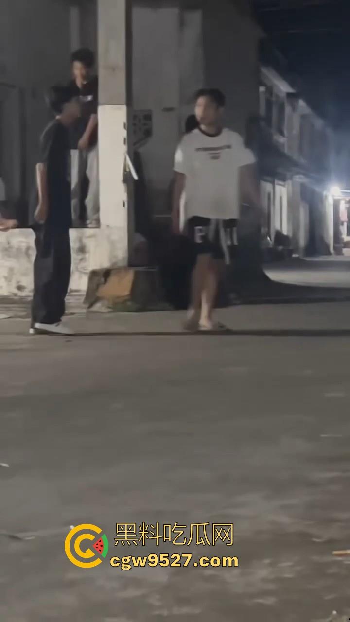 广西精神小伙1v1格斗单挑,互相推搡你一拳我一拳,最终酿成大祸,黑衣小伙倒地吐血抽搐,可把他们吓坏了!-5