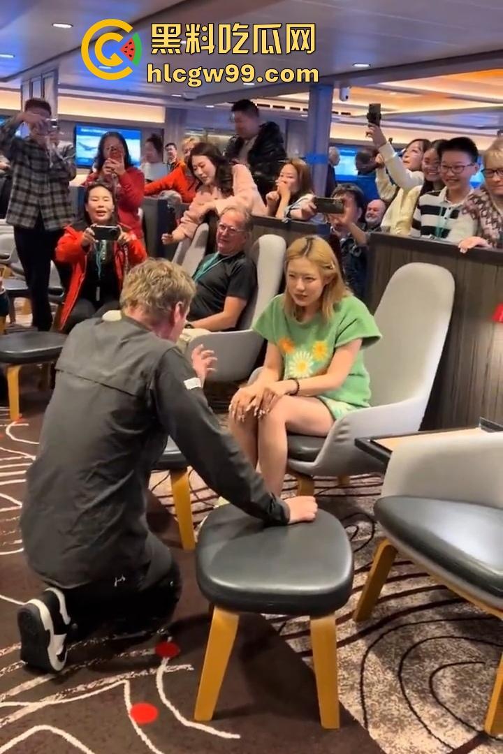 南极邮轮拍卖会巴西牛排200欧竞拍挪威男约会权，这炮钱花得心甘情愿，满心期待吃羊肠，结果被拍成欧美A片！-1