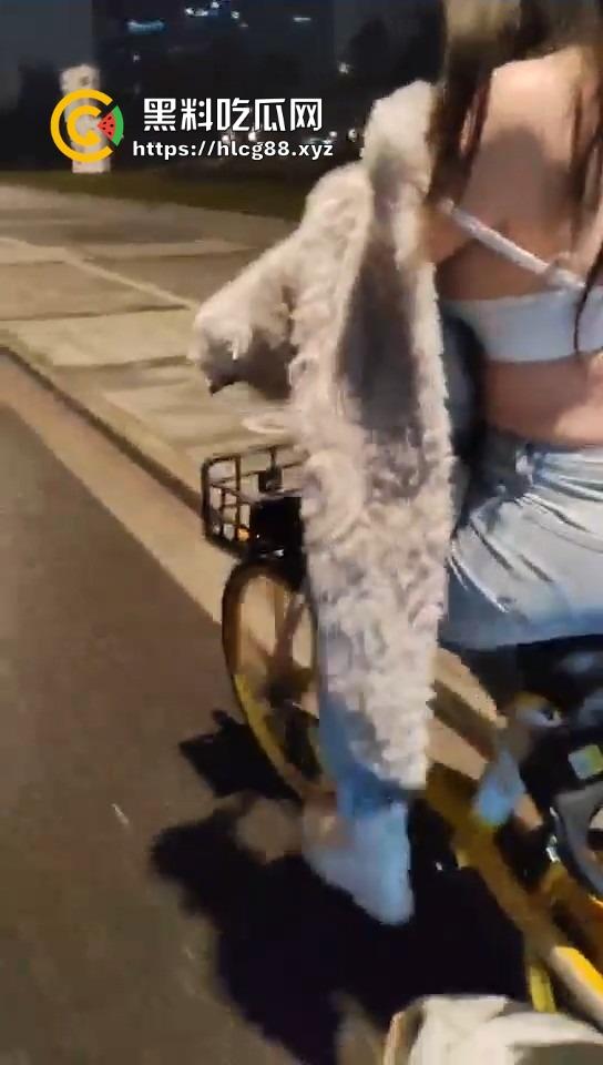 16迈雅迪追不上醉酒的燕子,运动内衣骑单车奶子乱甩,电车狼精神硬得值个赞!-9