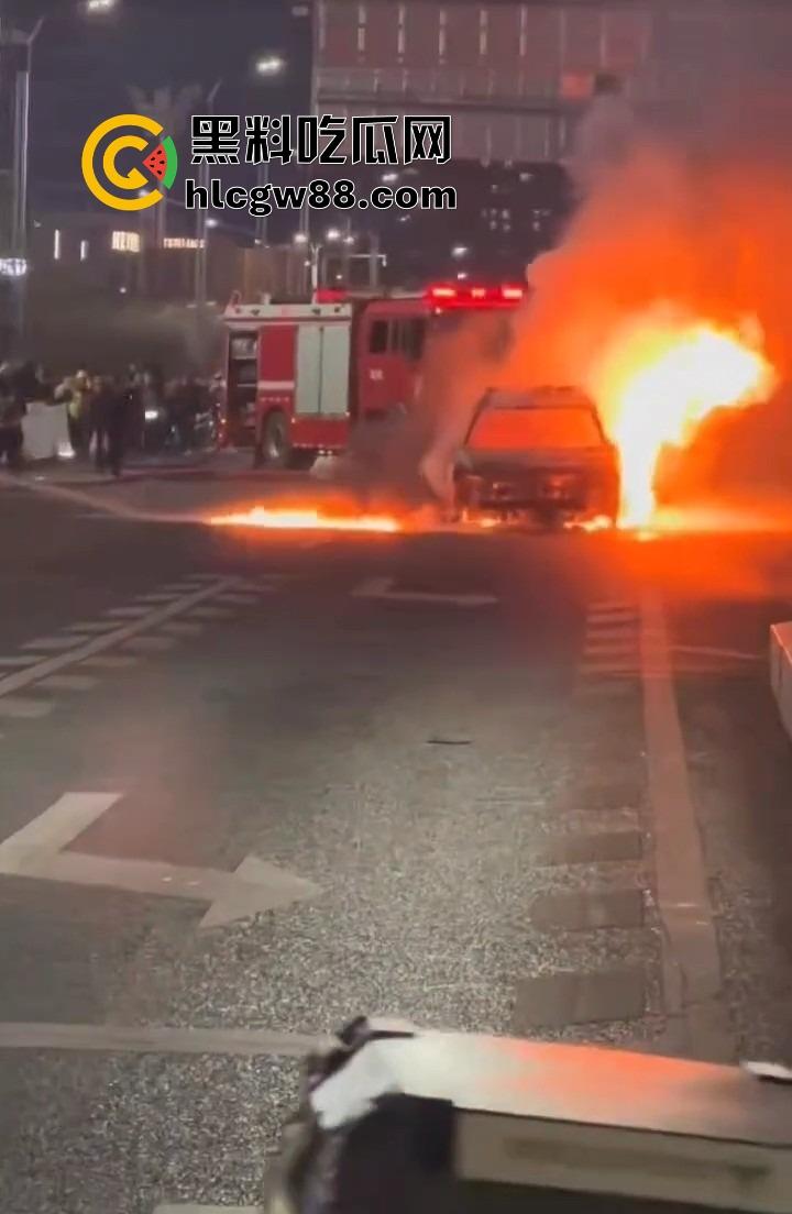 广州南村万博警车大火狂烧成火球,现场围满吃瓜群众狂拍视频,这火势真是牛逼大了!-7