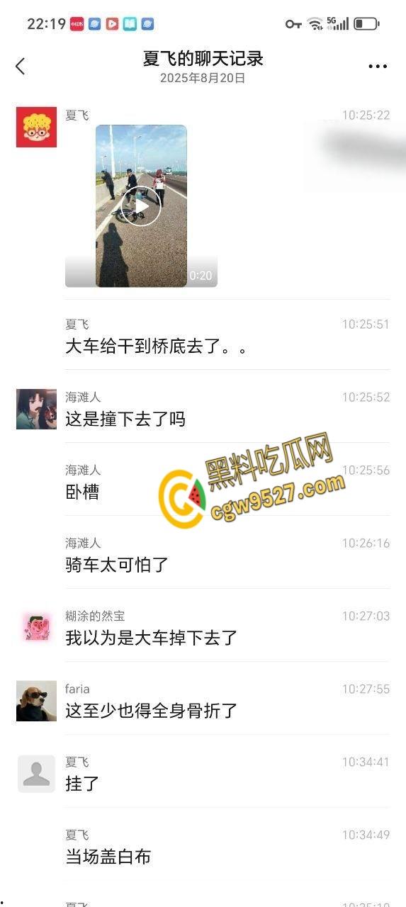 骑行作死实录,俩傻帽高架逆袭大货,人车飞天爆浆,司机溜号变逃逸,裤衩赔穿还敢骑?-4