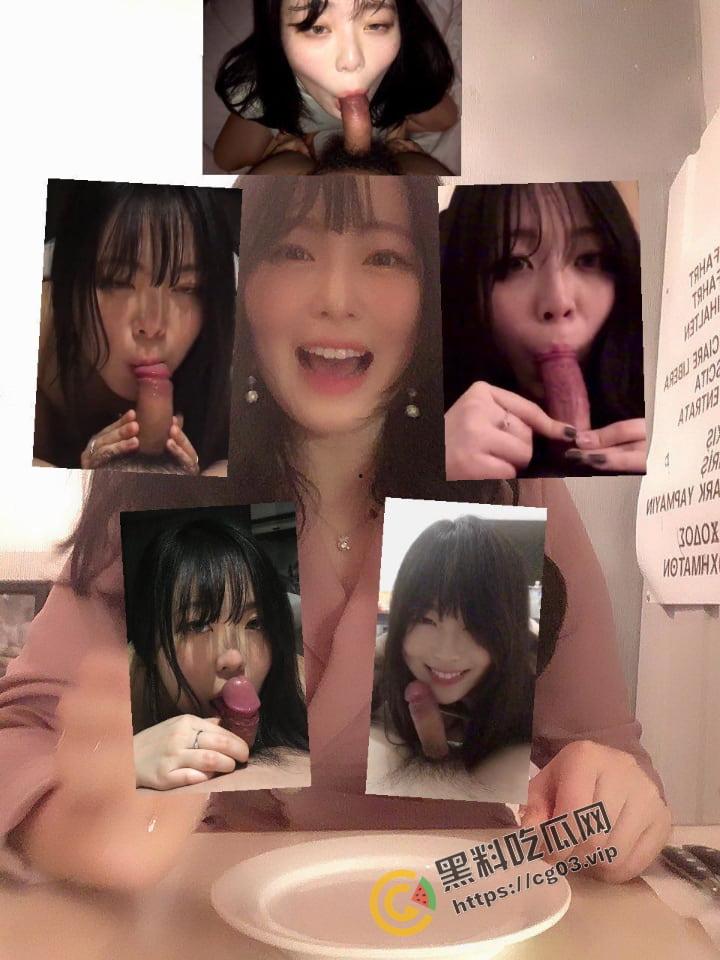 韩国素人银行妹【TINDER】和男友的朋友约炮 被拍下口交内射视频 附带正牌男友合照-6