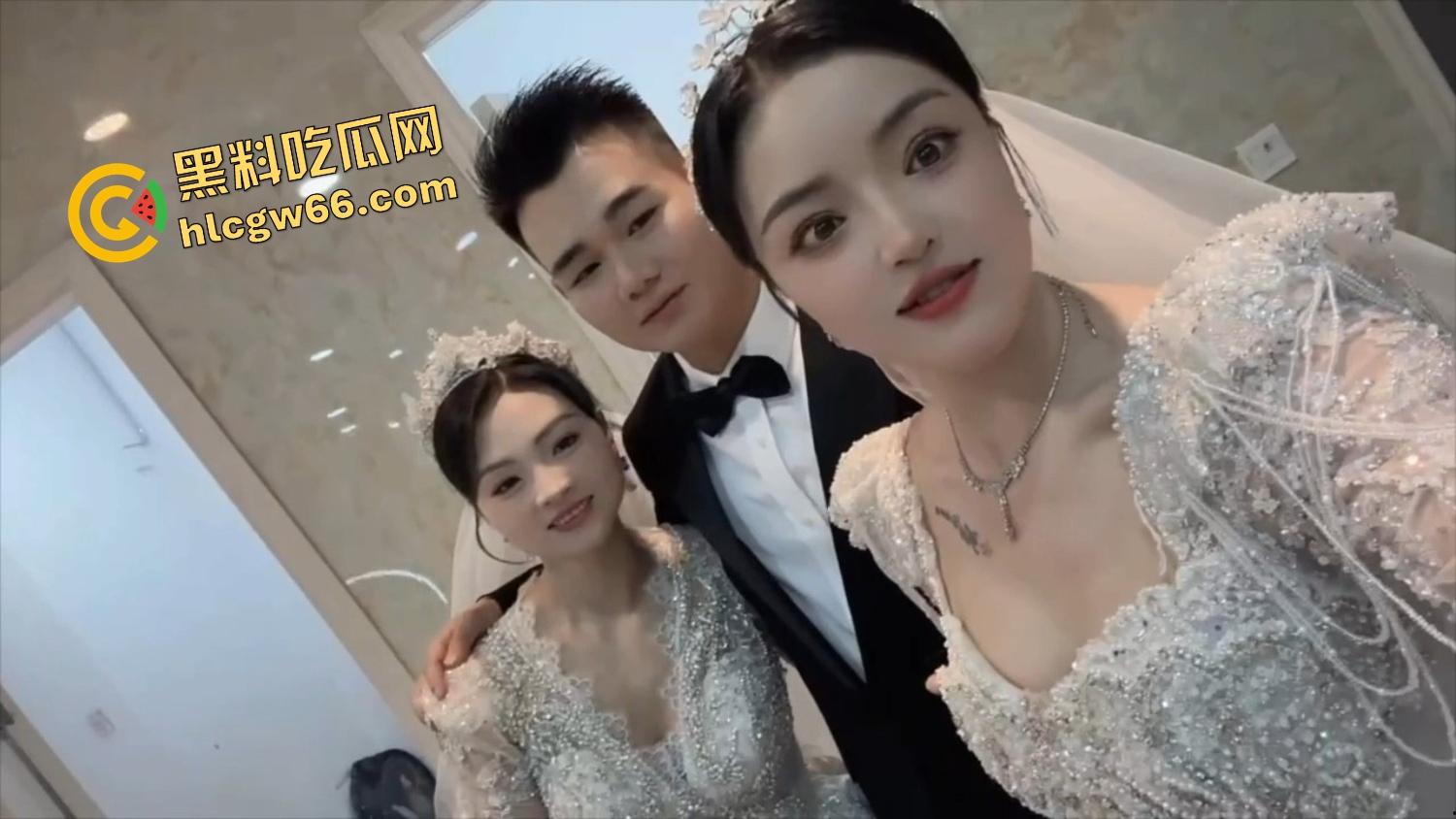 贵州毕节男子高调一夫两妻办婚礼炫耀，俩女人不吵不闹还发喜帖，最后曝光竟是正妻前女友兄弟玩4P！-3