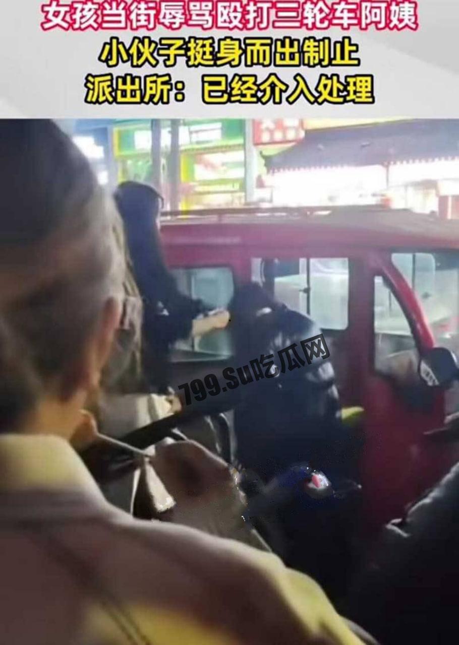 山东临沂 16 岁精神小妹 快手网红安怡 街头殴打三轮车司机 后续黑料爆出一顿饭就能无套中出-3