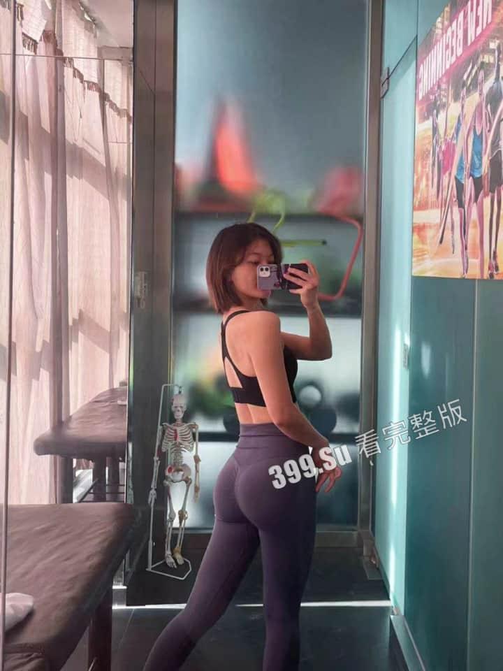 深圳 中航健身会 碧海云天店 骚母狗健身教练 王立欣 背着男友给会员发骚照约啪被内射-2