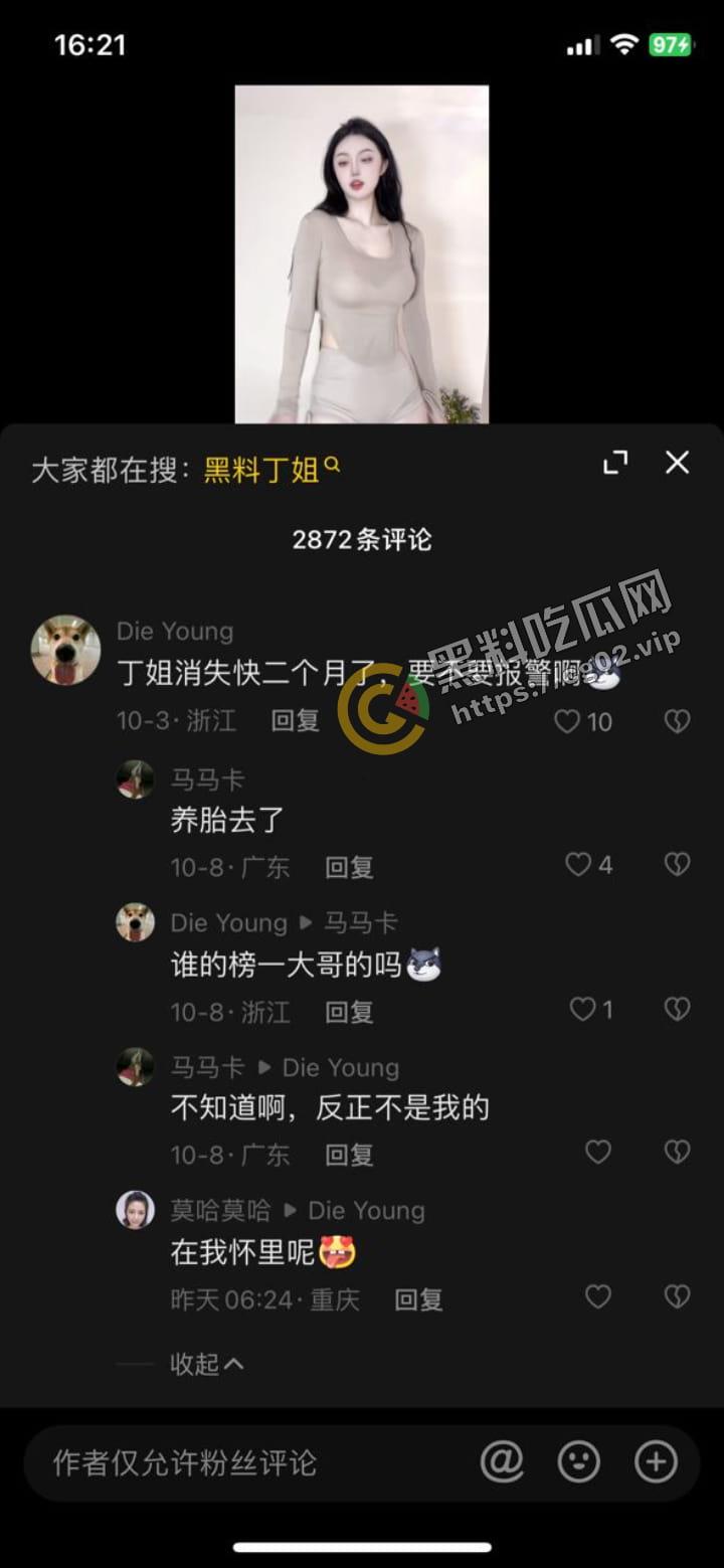 抖音百万网红  丁姐  擦边母狗目前以失踪  被金主爆出做鸡时的口交视频后 彻底神隐-4