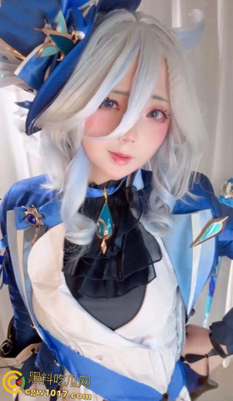 童颜巨乳福利姬【NagomiteiChuchu】,大尺度福利流出,Cos原神芙宁娜,美乳套弄假屌,道具自慰淫水喷溅!-2