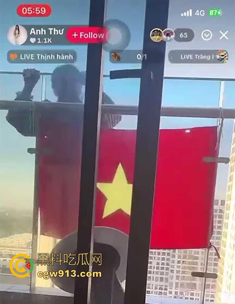 TikTok越南美女网红【AnhThu】直播跳楼，男友出轨打击太大，从高楼一跃而下，活得太累了！-7