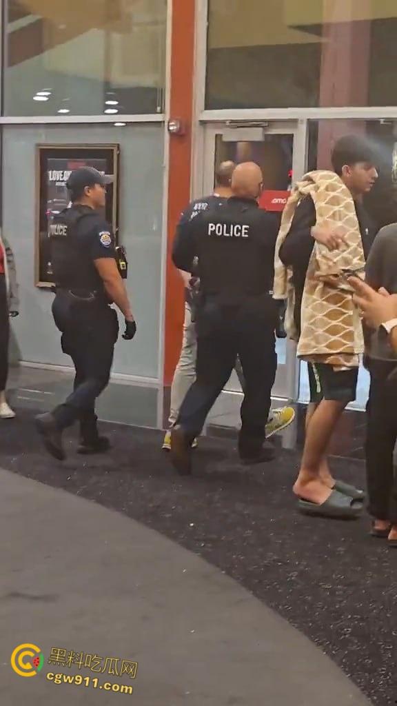 美国太阳谷AMC影院斗殴，一男子观影时当众小便，溅到邻座引起愤怒，遭观众围殴打得鼻青脸肿！-8