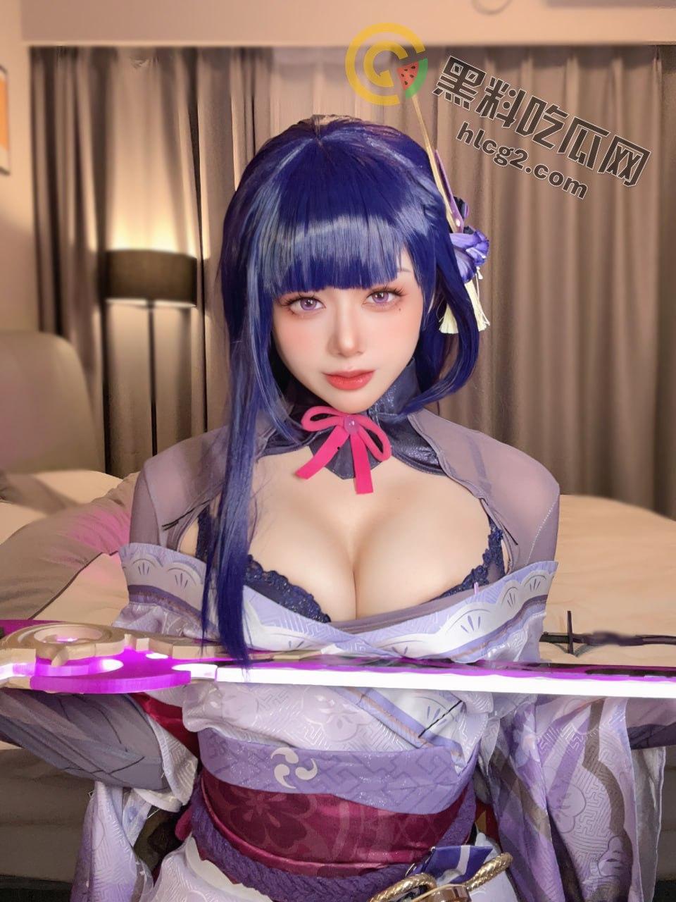 福利姬九言七月写真曝光，巨乳美胸超正福利引发关注！-11