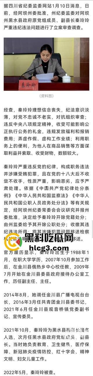 【惊天内幕】四川85后美女副县长秦玲玲被查，秘密与企业老板啪啪啪视频流出，升迁背后的腐败丑闻曝光！-3