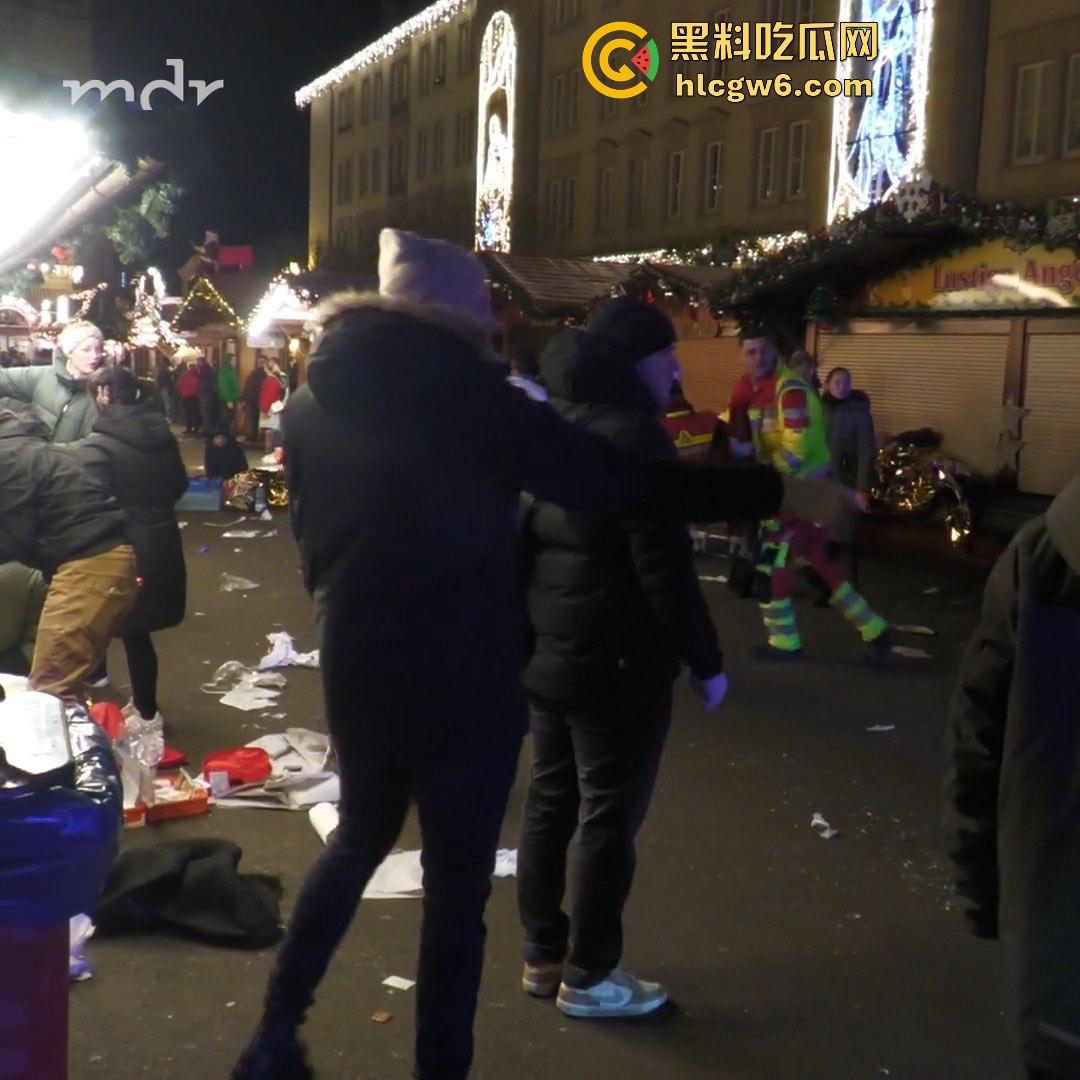 德国马格德堡发生车祸，一辆宝马车直撞向人群，疑似恐怖袭击！！-9